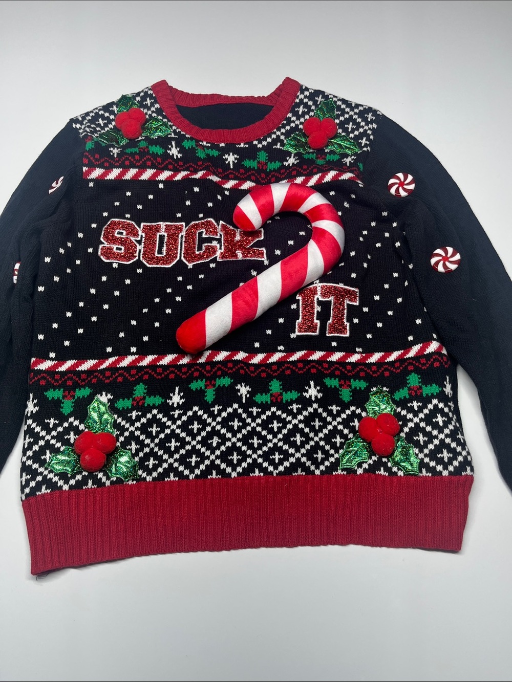 Spencer’s Novelty Christmas Sweater Lights Up